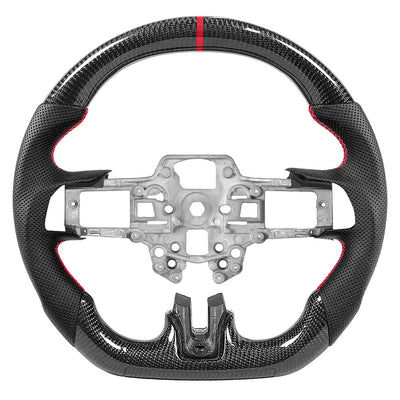 S650 Mustang Custom Carbon Fiber Steering Wheel