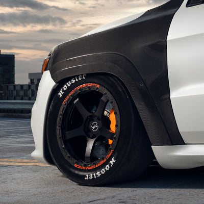 2014-2021 Jeep Grand Cherokee Carbon Fiber Driver & Passenger Front Fenders (SRT, Trackhawk)
