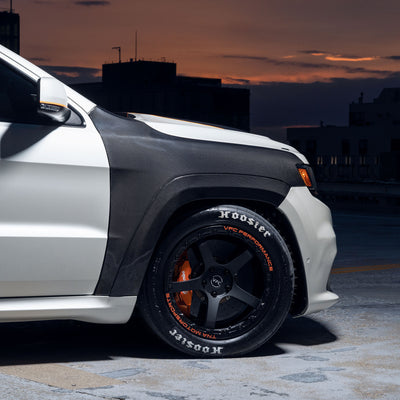 2014-2021 Jeep Grand Cherokee Carbon Fiber Driver & Passenger Front Fenders (SRT, Trackhawk)