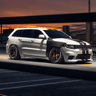 2014-2021 Jeep Grand Cherokee Carbon Fiber Driver & Passenger Front Fenders (SRT, Trackhawk)