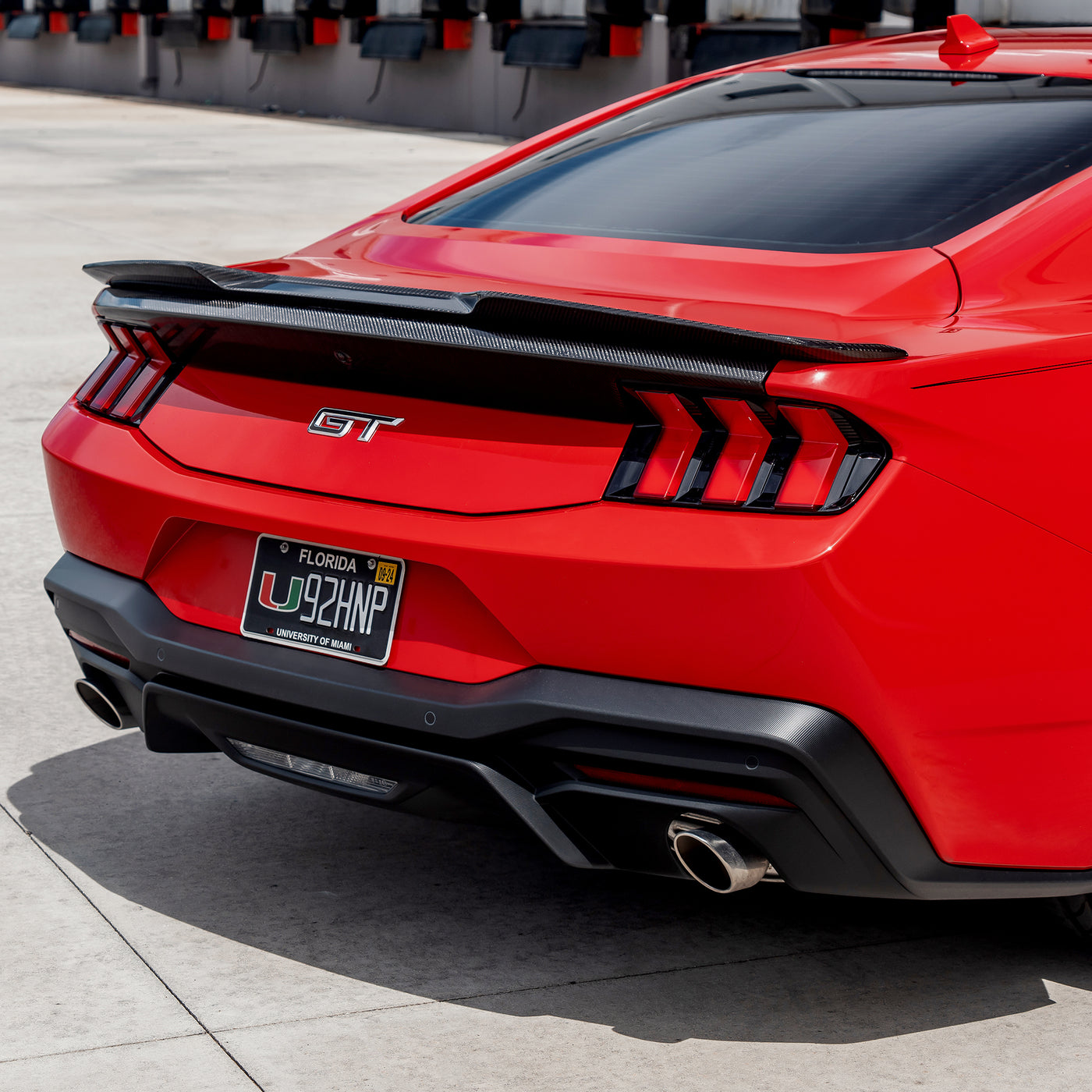 2024+ Ford Mustang S650 Carbon Fiber Rear Wing