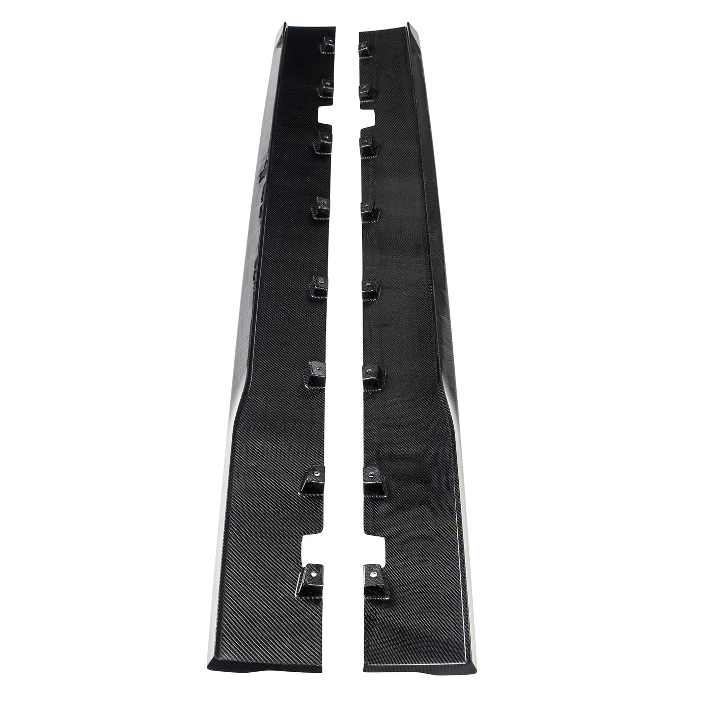 2024+ Ford Mustang S650 Carbon Fiber Side Skirt Extensions