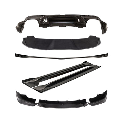 2017-2021 Jeep Grand Cherokee Sport Aero Carbon Fiber Exterior Kit
