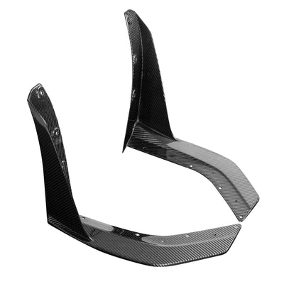 2020-2022 Ford Mustang Carbon Fiber Front Winglets (GT500)