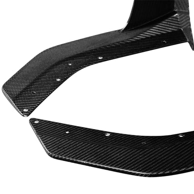 2020-2022 Ford Mustang Carbon Fiber Front Winglets (GT500)